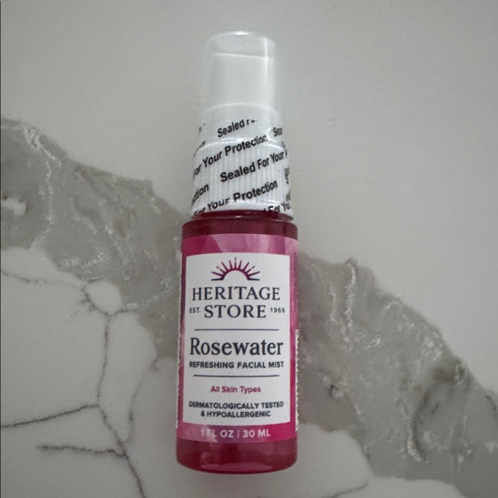🌸5/$25🌸 Heritage Store rose petals rosewater refreshing face mist